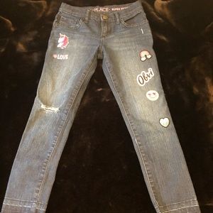 Girls Children’s Place Jeans Size 6(Super Skinny)